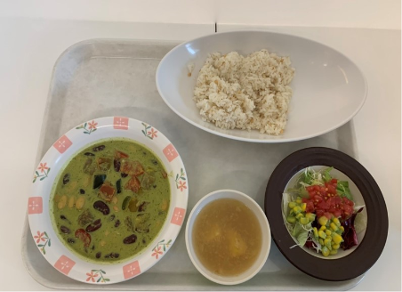 グリーンカレー(ヴィーガン対応)